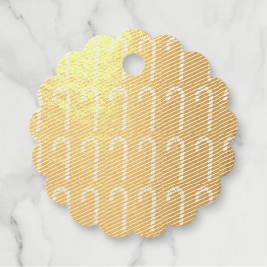 Frohe Weihnachtsfeiertage Geschenkanhänger (Vorderseite)