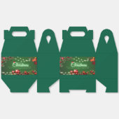 Frohe Weihnachtsfeiertage Geschenkboxen mit festli Geschenkschachtel (Ungeklappt)