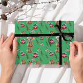 Frohe Weihnachtsfeiertage Geschenkpapier