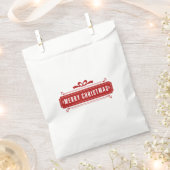 Frohe Weihnachtsfeiertage Geschenktütchen (Ausgeschnitten)