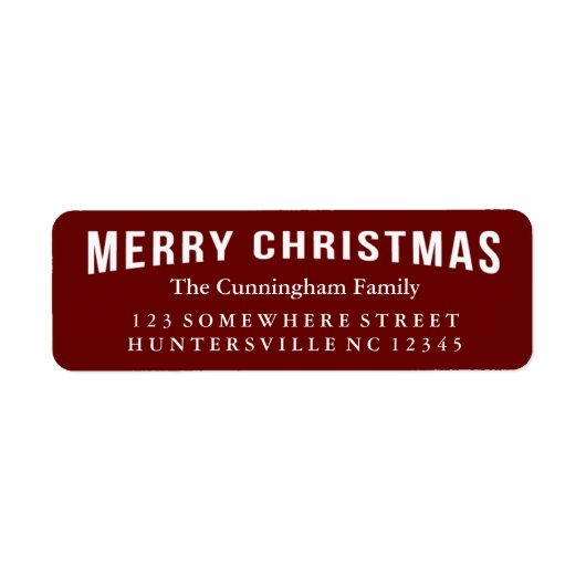 Frohe Weihnachtsfeiertage Gruß (Vorne)