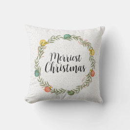 Frohe Weihnachtsfeiertage Kissen