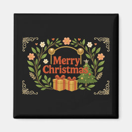 Frohe Weihnachtsfeiertage Magnet