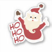 Frohe Weihnachtsfeiertage Neues Jahr Aufkleber (Vorderseite)