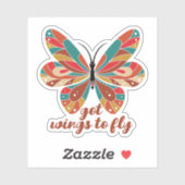 Frohe Weihnachtsfeiertage Neues Jahr Aufkleber (Blatt)