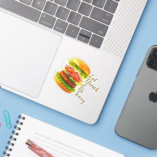 Frohe Weihnachtsfeiertage Neues Jahr Aufkleber (Laptop mit iPhone)