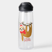 Frohe Weihnachtsfeiertage Niedlich Trinkflasche (Rückseite)