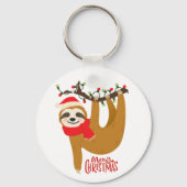 Frohe Weihnachtsfeiertage Niedlicher Feiertag Schlüsselanhänger (Rückseite)