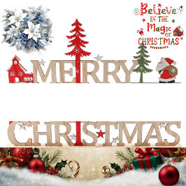 Frohe Weihnachtsfeiertage Ornament Karte