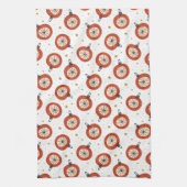 Frohe Weihnachtsfeiertage Ornamente Küche Handtuch (Vertikal)