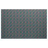 Frohe Weihnachtsfeiertage Poinsettia Holly Pattern Stoff (Yard (91,4 cm))
