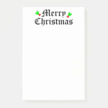 Frohe Weihnachtsfeiertage Post-It-Notes
