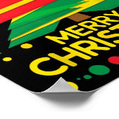 Frohe Weihnachtsfeiertage Poster (Ecke)