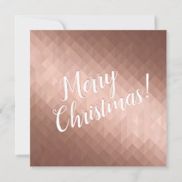 Frohe Weihnachtsfeiertage Rose goldenes Design