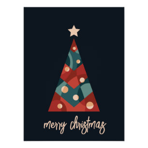 Frohe Weihnachtsfeiertage saisonale Kunst Weihnach Poster