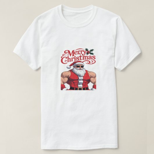 Frohe Weihnachtsfeiertage T - Shirt 2026 (Design vorne)