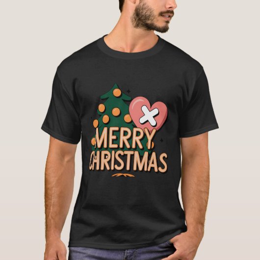 Frohe Weihnachtsfeiertage T - Shirt für Männer (Vorderseite)