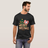 Frohe Weihnachtsfeiertage T - Shirt für Männer (Vorne ganz)
