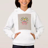 Frohe Weihnachtsfeige Hoodie (Vorderseite)