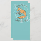 Frohe Weihnachtsferien Fox Cosy (Vorne/Hinten)