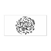 Frohe Weihnachtsferien Permastempel (Design)