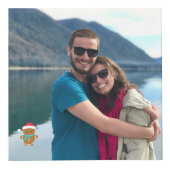 Frohe Weihnachtsferien Personalisierten 5 Foto Würfel (Rechts)