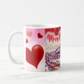 Frohe Weihnachtsferien-Tasse Kaffeetasse (Links)