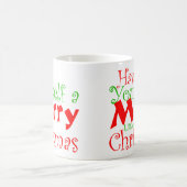 Frohe Weihnachtsferien-Tasse Kaffeetasse (Mittel)