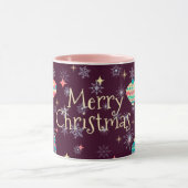 Frohe Weihnachtsferien-Tasse Tasse (Zentrum)