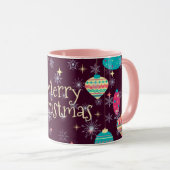 Frohe Weihnachtsferien-Tasse Tasse (VorderseiteRechts)