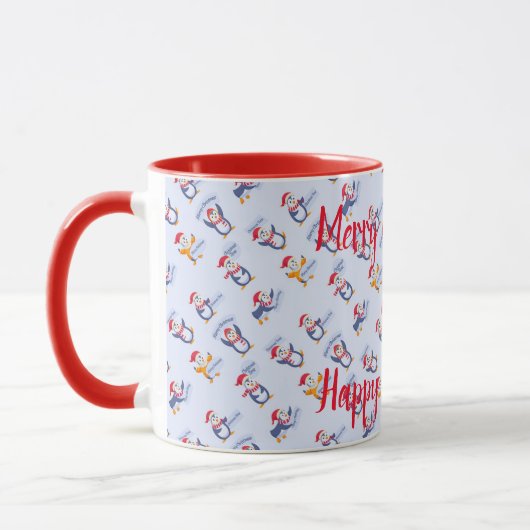 Frohe Weihnachtsferien-Tasse Tasse (Links)