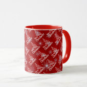 Frohe Weihnachtsferien-Tasse Tasse (VorderseiteRechts)