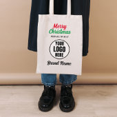 Frohe Weihnachtsfirma gebrandete Weihnachtsgeschen Tragetasche
