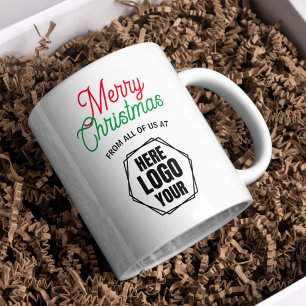 Frohe Weihnachtsfirma Werbegeschenk Weihnachten Kaffeetasse