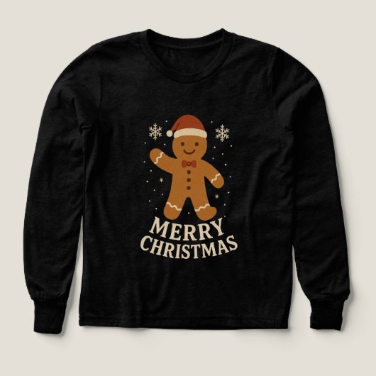 Frohe Weihnachtsfrau-Hemd (Design Vorderseite)