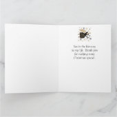 Frohe Weihnachtsfrau I Liebe Special Engel Karte (Innenseite)