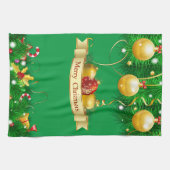 Frohe Weihnachtsfreude Handtuch (Horizontal)