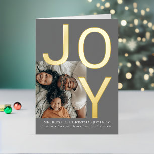 Frohe Weihnachtsfreude Personalisiertes Foto