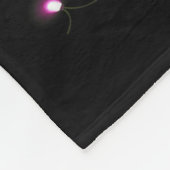 Frohe Weihnachtsgebäck Weihnachtsmannmütze Lights  Fleecedecke (Ecke)