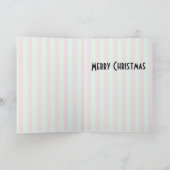 Frohe Weihnachtsgedicht-Karte Feiertagskarte (Innenseite)