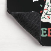 Frohe Weihnachtsgeister in Lights C Mousepad (Ecke)