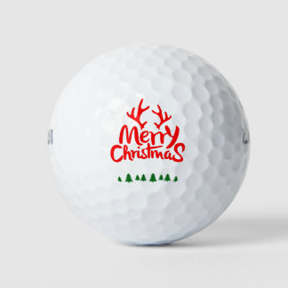 Frohe Weihnachtsgeschenk Golfball