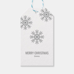 Frohe Weihnachtsgeschenk-Tags Geschenkanhänger
