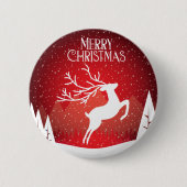 Frohe Weihnachtsgeschenke Button (Vorderseite)