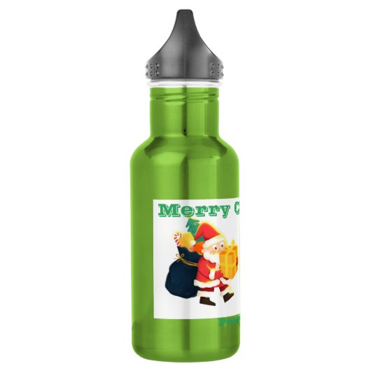 Frohe Weihnachtsgeschenke Deine Liebe 18 oz Größe Edelstahlflasche (Links)