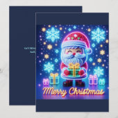 Frohe Weihnachtsgeschenke Einladung (Vorne/Hinten)