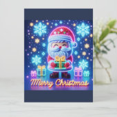 Frohe Weihnachtsgeschenke Einladung (Stehend Vorderseite)