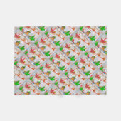 Frohe Weihnachtsgeschenke Fleecedecke (Vorderseite (Horizontal))