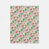 Frohe Weihnachtsgeschenke Fleecedecke (Vorderseite)