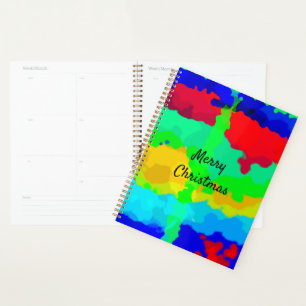 Frohe Weihnachtsgeschenke Gefallen Tinte Splash Ab Planer